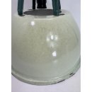 Alte Fabriklampe Emaille Lampe Mint Industrielampe Industrial Vintage Loft #8988