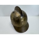 Vintage antik Feuerwehrhelm Pickelhaube Metallhelm...