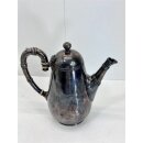 Antik Christofle Kaffeekanne Teekanne Mokkakanne Silberauflage versilbert #9286