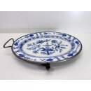 Antik Porzellan Servierplatte GBN Gebrüder Bing...