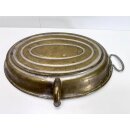 Antik Porzellan Servierplatte GBN Gebrüder Bing Teller Warmhalteplatte #9310