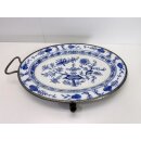 Antik Porzellan Servierplatte GBN Gebrüder Bing...
