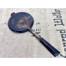 Altes antikes Waffeleisen Aluminium Küchenhexe Shabby Landhaus Vintage #9319