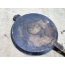 Altes antikes Waffeleisen Aluminium Küchenhexe Shabby Landhaus Vintage #9319
