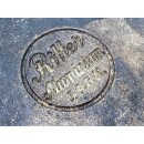 Altes antikes Waffeleisen Aluminium Küchenhexe Shabby Landhaus Vintage #9319