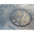 Altes antikes Waffeleisen Aluminium Küchenhexe Shabby Landhaus Vintage #9319