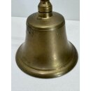 Vintage Messing Glocke Tischglocke Pegasus Pferd Handglocke Deko Shabby #9351