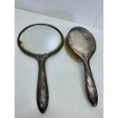 Handspiegel Haarbürste Set Frisiergarnitur...