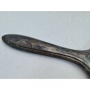 Handspiegel Haarbürste Set Frisiergarnitur Jugendstil versilbert Antik #9355