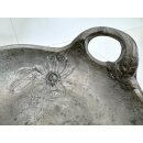 Antik Zinn Schale Obstkorb Brotkorb Kayser Dt. Pomologen Verein 1903 #9365