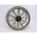 Altes antikes Wagenrad Holzrad Leiterwagen Heuwagen Deko...