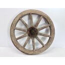 Altes antikes Wagenrad Holzrad Leiterwagen Heuwagen Deko...