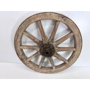 Altes antikes Wagenrad Holzrad Leiterwagen Heuwagen Deko...