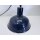 Alte Fabriklampe Emaille Lampe Blau Industrielampe Industrial Vintage #9384