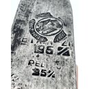 Antik Zinn Zinnflasche 1816 Schnupftabakdose Fläschchen Flachmann #9412