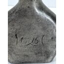 Antik Zinn Zinnflasche 1816 Schnupftabakdose...