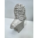 Gips Guss Büste Johann Sebastian Bach Figur Skulptur Statue Kunst #9419