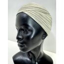 Gips Guss Büste Frauenkopf Mädchen Turban Figur Skulptur Statue Kunst #9423