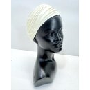 Gips Guss Büste Frauenkopf Mädchen Turban Figur Skulptur Statue Kunst #9423