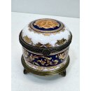 Porzellan Dose Limoges Bacchus Aufbewahrungsdose...