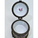 Porzellan Dose Limoges Bacchus Aufbewahrungsdose Deckeldose Zuckerdose #9428