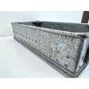 Vintage Industrie Design Stapelkiste Lagerbox Metall Blech Werkzeug Kiste #9441