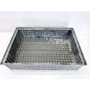 Vintage Industrie Design Stapelkiste Lagerbox Metall Blech Werkzeug Kiste #9442