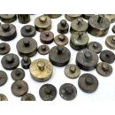 Konvolut Antik Messing Gewichte Apotheker Waage Vintage gepunzt 8,7kg #9446