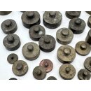 Konvolut Antik Messing Gewichte Apotheker Waage Vintage gepunzt 8,7kg #9446