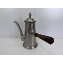 Antik Kaffeekanne Teekanne Mokkakanne mit Holzgriff J....