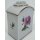 Meissen Porzellan Teedose Dekor Rosa Rose Dose Aufbewahrungsdose #9483