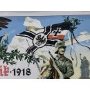 Antik Kriegs-Chronik 1914 1918 Weltkrieg WW1 Soldat Auszeichnung Andenken #9522