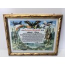 Antik Kriegs-Chronik 1914 1918 Weltkrieg WW1 Soldat...