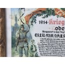 Antik Kriegs-Chronik 1914 1918 Weltkrieg WW1 Soldat Auszeichnung Andenken #9522