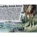 Antik Kriegs-Chronik 1914 1918 Weltkrieg WW1 Soldat Auszeichnung Andenken #9522