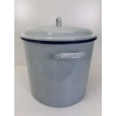 Vintage Alter Wecktopf Emaille Schüssel Wanne Einwecktopf Shabby Landhaus #9537