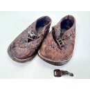 Antike Kinderschuhe Babyschuhe Lederschuhe 1916 Deko...