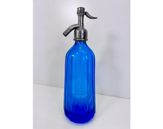 Antike Sodaflasche Siphonflasche Seltzer Selten 1930er Nostalgie Shabby X9933