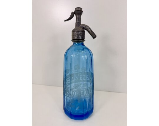 Antike Sodaflasche Siphonflasche Seltzer Selten 1930er Nostalgie Shabby X9934