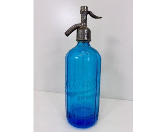 Antike Sodaflasche Siphonflasche Seltzer Selten 1930er Nostalgie Shabby X9941