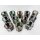 12x Antik Vintage Teelicht Windlicht Kerzenhalter Jugendstil Buntglas Deko #9963