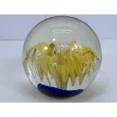 Vintage Murano Glas Blumen Briefbeschwerer Kunst Design...