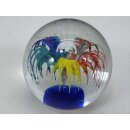 Vintage Murano Glas Feuerwerk Briefbeschwerer Kunst...