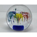 Vintage Murano Glas Feuerwerk Briefbeschwerer Kunst...