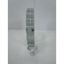 Vintage Glasvase Blockvase Wiesenthalhütte Blumenvase Solifleur Deko #141