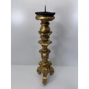 Antik Kerzenständer Kerzenleuchter Kerzenhalter Kandelaber Holz Barock Stil #213