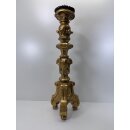 Antik Kerzenständer Kerzenleuchter Kerzenhalter Kandelaber Holz Barock Stil #213