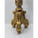 Antik Kerzenständer Kerzenleuchter Kerzenhalter Kandelaber Holz Barock Stil #213