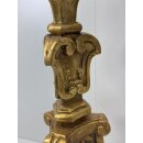 Antik Kerzenständer Kerzenleuchter Kerzenhalter Kandelaber Holz Barock Stil #213