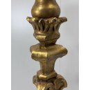 Antik Kerzenständer Kerzenleuchter Kerzenhalter Kandelaber Holz Barock Stil #213
